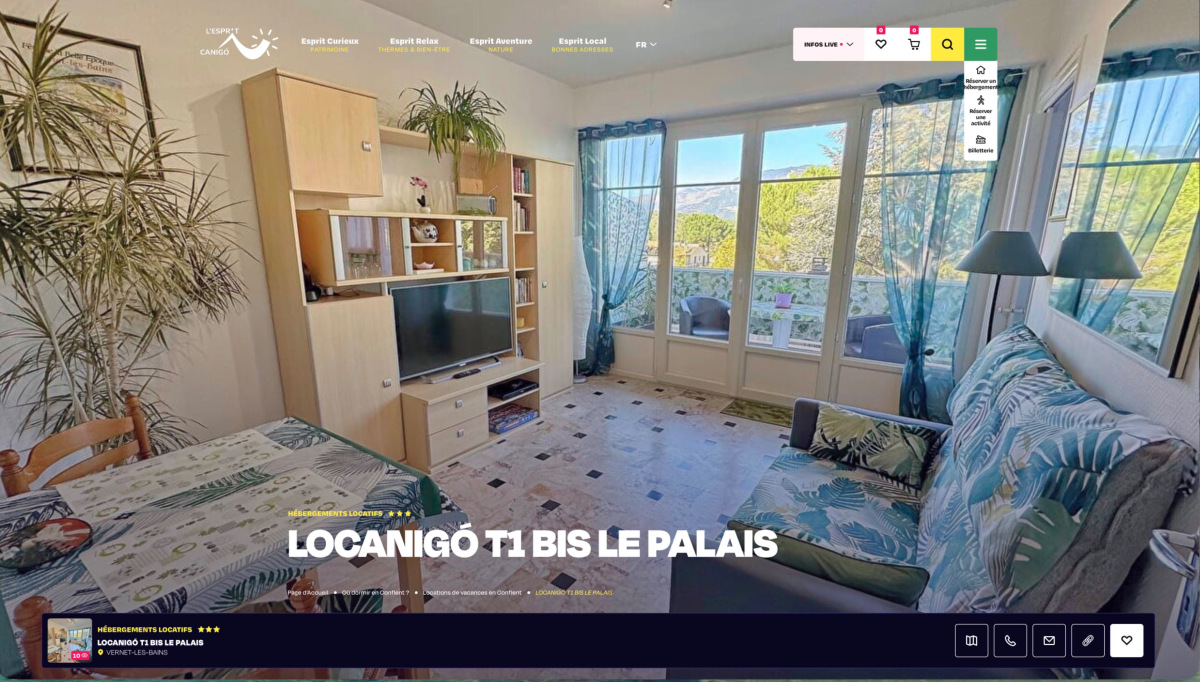 T1 Bis Le Palais on Tourist Office